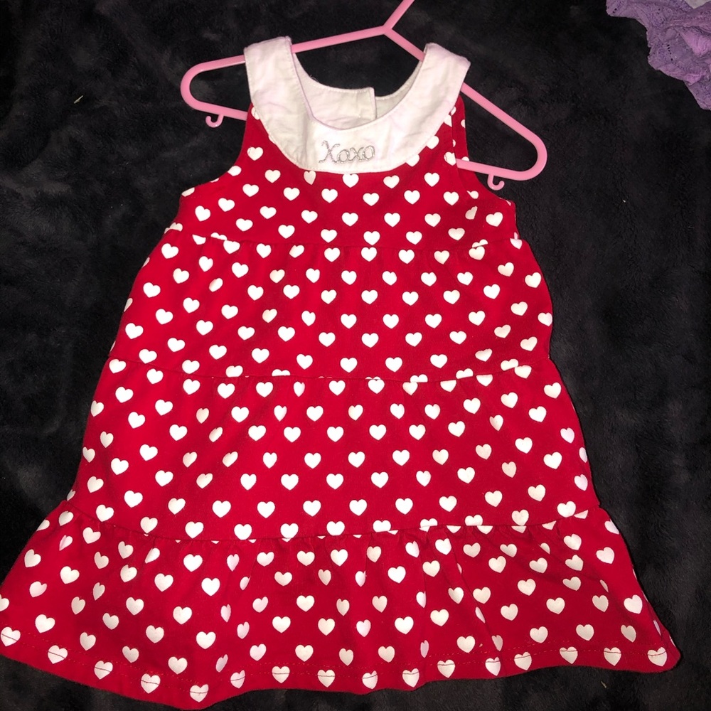 XOXO baby heart dress